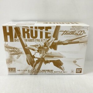 TEI 【中古品】 プレバン HG 劇場版機動戦士ガンダム00 ガンダムハルート 最終決戦仕様 〈058-240310-MK-4-TEI〉