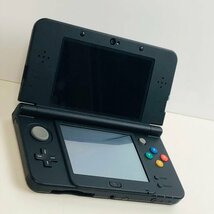 ICH【中古品】 Nintend 任天堂 new ニンテンドー 3DS 本体 KTR-001 ブラック 動作確認済 〈36-240314-aa5-ICH〉_画像2