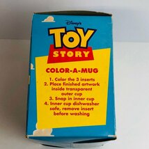 ICH【中古美品】 未開封 TOY STORY トイストーリー バズライトイヤー マグ 塗り絵 COLOR-A-MUG コップ 〈41-240318-aa6-ICH〉_画像6