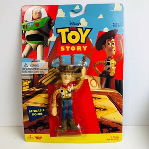 ICH【中古美品】 未開封 TOY STORY トイストーリー ウッディ フィギュア BENDABLE FIGURE ディズニー 〈41-240318-aa14-ICH〉