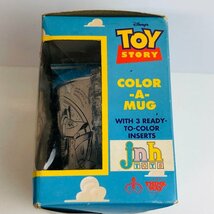 ICH【中古美品】 未開封 TOY STORY トイストーリー バズライトイヤー マグ 塗り絵 COLOR-A-MUG コップ 〈41-240318-aa6-ICH〉_画像4