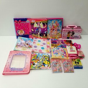 IZU【現状渡し品】 アイカツ ラブベリー ディズニー 他 カードケース ファイル いろいろ まとめ売り 〈081-240321-KM-23-IZU〉