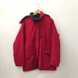 TEI 【現状渡し品】 80s USA製 L.L.Bean 中綿入り マウンテンパーカー MOUNTAIN PARKA PENOBSCOT RED 赤 〈144-240322-AT-11-TEI〉