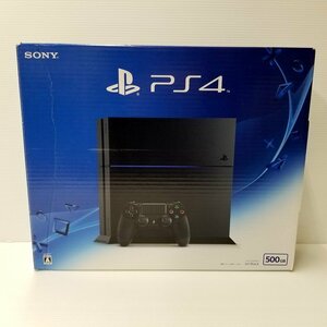 IZU【中古品】 PlayStation4 プレイステーション4 PS4 本体 CUH-1200 500GB ジェット・ブラック 〈033-240322-AS-11-IZU〉