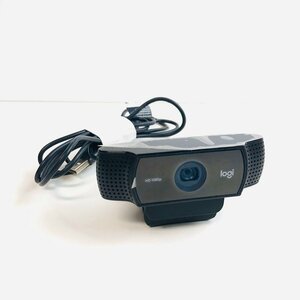 ICH【中古美品】 Logicool ロジクール C922n PRO HD STREAM WEBCAM フルHD 1080p ウェブカメラ 通電確認済 〈106-240326-rk8-ICH〉