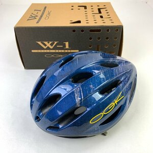 FUZ【中古品】 ★1円スタート！ W-1 サイクルヘルメット コスモネイビー 箱付き 〈127-240327-0YY-11-FUZ〉