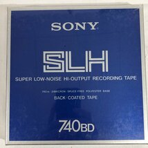 H【一部未開封】 オープンリールテープ SONY ULH-7-740-BD 5本 SLH-7-740-BD 2本 計7本セット 〈97-240320-SS-2-HOU〉_画像4