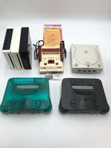 FUR【中古現状品】本体のみ 欠品・ダメージ有 ファミコン 64 Wii ドリームキャスト 7点 まとめ売り 動作未確認 【023-240328-ZU-02-FUR】_画像2