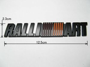  Ralliart emblem black 