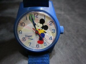 7 Disney Time 手巻き　稼動品　ミッキーマウス　ジャンク