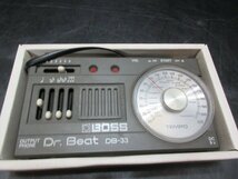 BOSS　DB-33　Dr.Beat　ジャンク_画像9