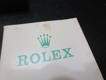 2　ROLEX　空箱　タグ付　付属品有り_画像6