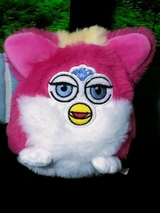 新品 タグ付き プラザ ファービー マスコット ぬいぐるみ SKINNYDIP スキニーディップ Furby ファービー マスコットキーリング ピンク