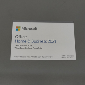 ■5枚セット■Microsoft Office Home & Business 2021 1台のWindows PC用 OEM 永続版の画像1