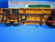 121 絶版・希少 DINKY SUPERTOYS TRACTEUR WILLEME ET SEMI-REMORQUE BACHEE_画像8