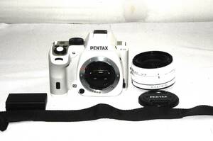 極上品 PENTAX ペンタックス　デジタル一眼カメラ　K-S2 ホワイト :4-5.6 18-50mm 07372