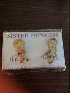  Sister Princess, pin badge,2 piece set,..,..