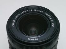 ジャンク扱【動品現状】 Canon EF-S 18-55mm F3.5-5.6 IS STM キャノン キヤノン 標準ズーム_画像3