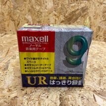 No.490 /maxell カセットテープ /音楽用テープ /_画像1