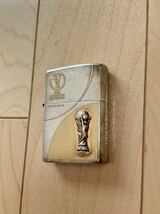 レア ZIPPO ジッポ 2001年製 USA製 2002年 ワールドカップ 日韓 サッカージッポー _画像2