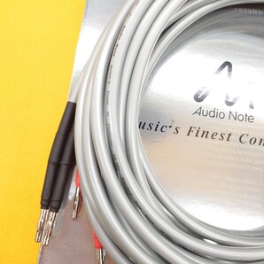 美品 2.5m Audio Note オーディオノート AN-SPx シルバーケーブル99.99％ SILVER 銀線 スピーカーケーブル ペア Pair speaker cable 4本の画像5