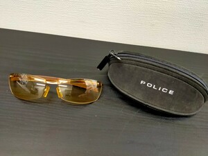 1円〜☆ POLICE ポリス サングラス メガネ S2744N COL 300G ケース付き