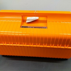 1円〜☆新品未使用☆ツールボックス B-55 BOXMASTER オレンジ 工具箱 ボックスマスター HOZAN 工具セットの画像2
