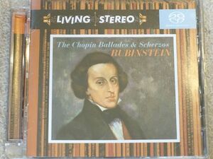 【SACD】 ショパン　バラード ＆ スケルツオ ／ ルービンシュタイン（P）　【 LIVING STEREO】　　　 82876-61396-2