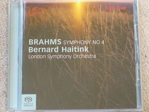 【SACD】 ブラームス　交響曲 第4番 ／ ベルナルト・ハイティンク（指揮）／ ロンドン交響楽団　　　　　LSO 0547