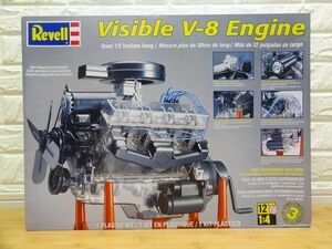 未組立品プラモデル Revell 1/4 Visible V-8 Engine