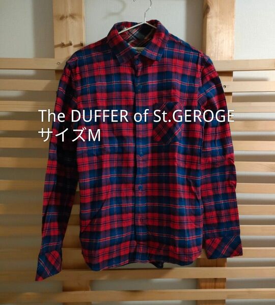 The DUFFER of St.GEROGE フランネルチェックシャツ ダファー M