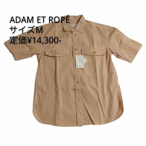 ADAM ET ROPE 半袖シャツ ビッグシルエット M アダムエロペ