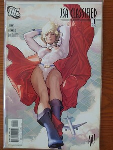 JSA Classified #1 American Comics Powergirl Adam Hughes Art power girl DC Comics Superman 