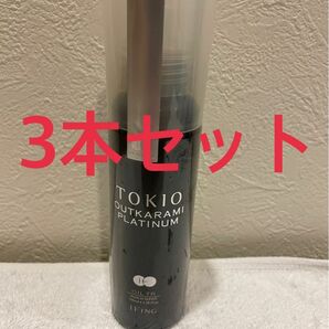 TOKIO IE アウトカラミ プラチナム オイルトリートメント 100ml 3本