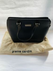 ピエールカルダン　PIERRE CARDIN　ハンドバッグ バック　ブラック　黒