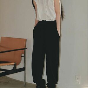 TODAYFUL Easy Rib Knit Pants ブラック 38