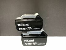 2個 マキタ Makita 純正 Li-ion バッテリー BL1860B 6.0Ah 18V 雪マーク # BL1830 BL1840 BL1850 BL1460 BL1860 BL1460 検索ワード 4 美品_画像1