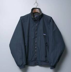 TG1746▽00s*パタゴニア/patagonia*28131E SP02/メンズS/シェルドシンチラジャケット/フリースライニング/ジップアップブルゾン/ネイビー系