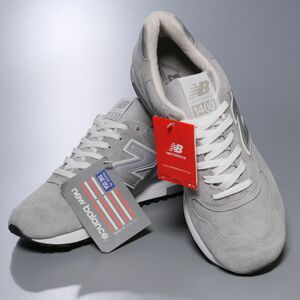 GP4572//未使用/アメリカ製*ニューバランス/new balance*M1400JGY/メンズUS7.5D/レザースニーカー/ローカット/ランニングシューズ/靴