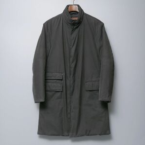 TH0794□モンクレール/MONCLER*44357-00-69770*コットンナイロン*スタンドカラーダウンコート*ダウンジャケット*ブラック/黒*メンズ*size0の画像1