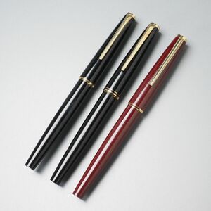 TH1299：ヴィンテージ*MONT BLANC/モンブラン*万年筆*221・他*筆記具*3本セット*ブラック・ボルドー*ジャンク含む