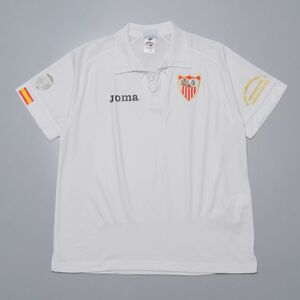 TH1397□デッドストック*ホマ製/Joma*セビージャ/Sevilla FC*UEFAカップ2006決勝モデル*レプリカユニフォーム