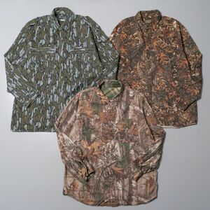 TG8926□MILITAIRE BY WORLD FAMOUS/C.E.SCHMIDT/DUCK COMMANDER*3点セット*ミリタリーシャツ+ボタンダウンシャツ+リバーシブルシャツ*長袖