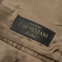 TH2949◎イタリア製 CORNELIANI コルネリアーニ SUPER100'S ストライプ柄 3Bシングル スーツ セットアップ ジャケット + スラックス 44/6/R_画像7