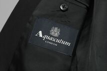 TH3135 アクアスキュータム/Aquascutum/金ボタン/メタルボタンテーラードジャケット/メンズA6/紺ブレ/ウール/ブレザー/ネイビー_画像8