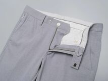 GP1909□アルマーニコレツィオーニ/ARMANI COLLEZIONI*ジャージーパンツ/スラックス/ソリッドパンツ*グレー*メンズ*size48_画像4