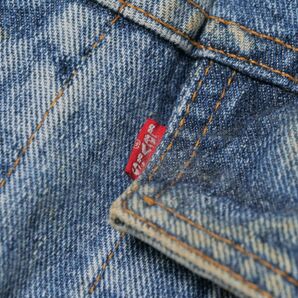 TG9494□メキシコ製*リーバイス/Levi's*90’s*70598-4891*デカタグ*デニムジャケット/ジージャン*ブルー*メンズ*LARGE*vintageの画像5