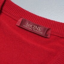 TF8962◇レセント/LeCENT 2枚セット メンズ2L カシミヤセーター ソリッドセーター レッド/ブルー系_画像5