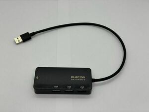 L040 ★ ELECOM (EDC-GUA3H2-B) USB Type-A_1Gbps有線LANアダプタ BOX 動作確認済み