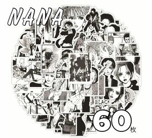 NANA ナナ 矢沢あい ステッカー 56枚 シール 防水ステッカー (B)